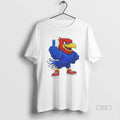 Official Kansas Jayhawks Middle Finger Mascot T-Shirts, Hoodie, Sweatshirt - T-Shirt, Sweatshirt, Hoodie
