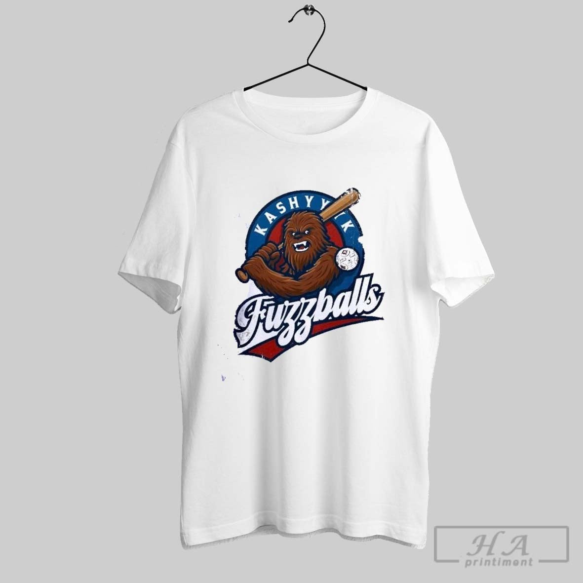 Official Kashyyyk Fuzzballs Baseball Shirts Unisex T-shirt, Sweatshirt, Hoodie, Long Sleeve Tee - T-Shirt, Sweatshirt, Hoodie