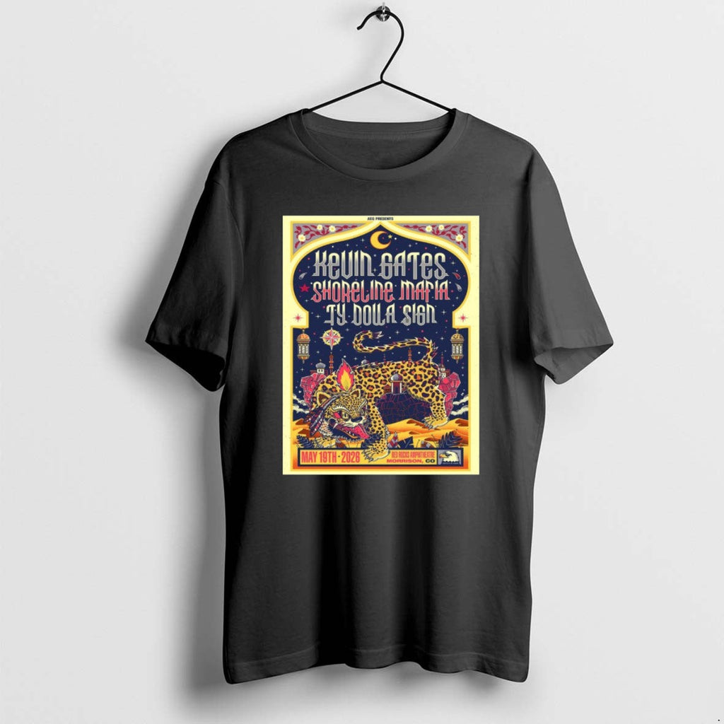 Official Kevin Gates Shoreline Mafia Ty Dolla Sign Red Rocks Amphitheatre 2026 Morrison T-Shirts, Hoodie, Sweatshirt - T-Shirt, Sweatshirt, Hoodie