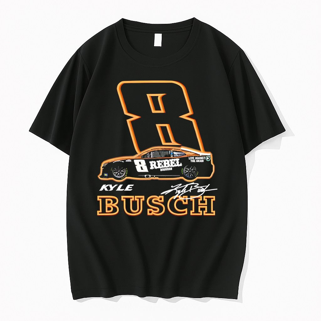 Official Kyle Busch 8 Vintage Nascar Racing Signature T Shirts Jpg Unisex T-shirt, Sweatshirt, Hoodie, Long Sleeve Tee - T-Shirt, Sweatshirt, Hoodie