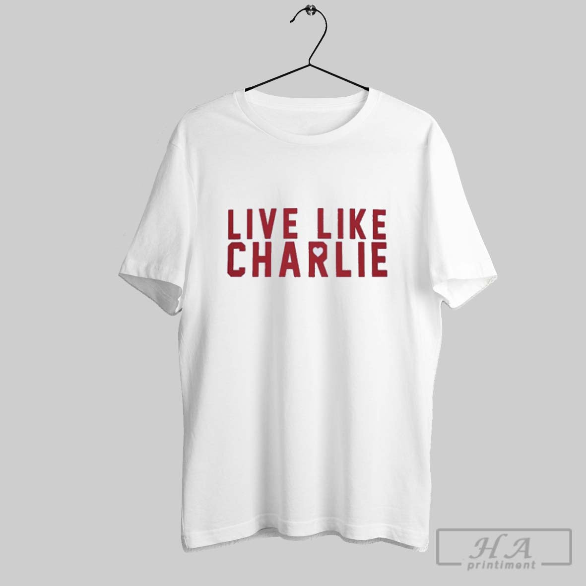 Official Live Like Charlie Kirk Shirt Unisex T-shirt, Sweatshirt, Hoodie, Long Sleeve Tee - T-Shirt, Sweatshirt, Hoodie