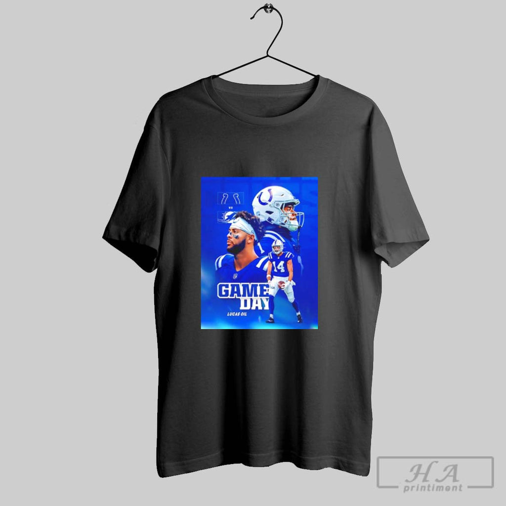 Official Lucas Oil Indianapolis Colts Game Day Unisex T-shirt, Sweatshirt, Hoodie, Long Sleeve Tee - T-Shirt, Sweatshirt, Hoodie