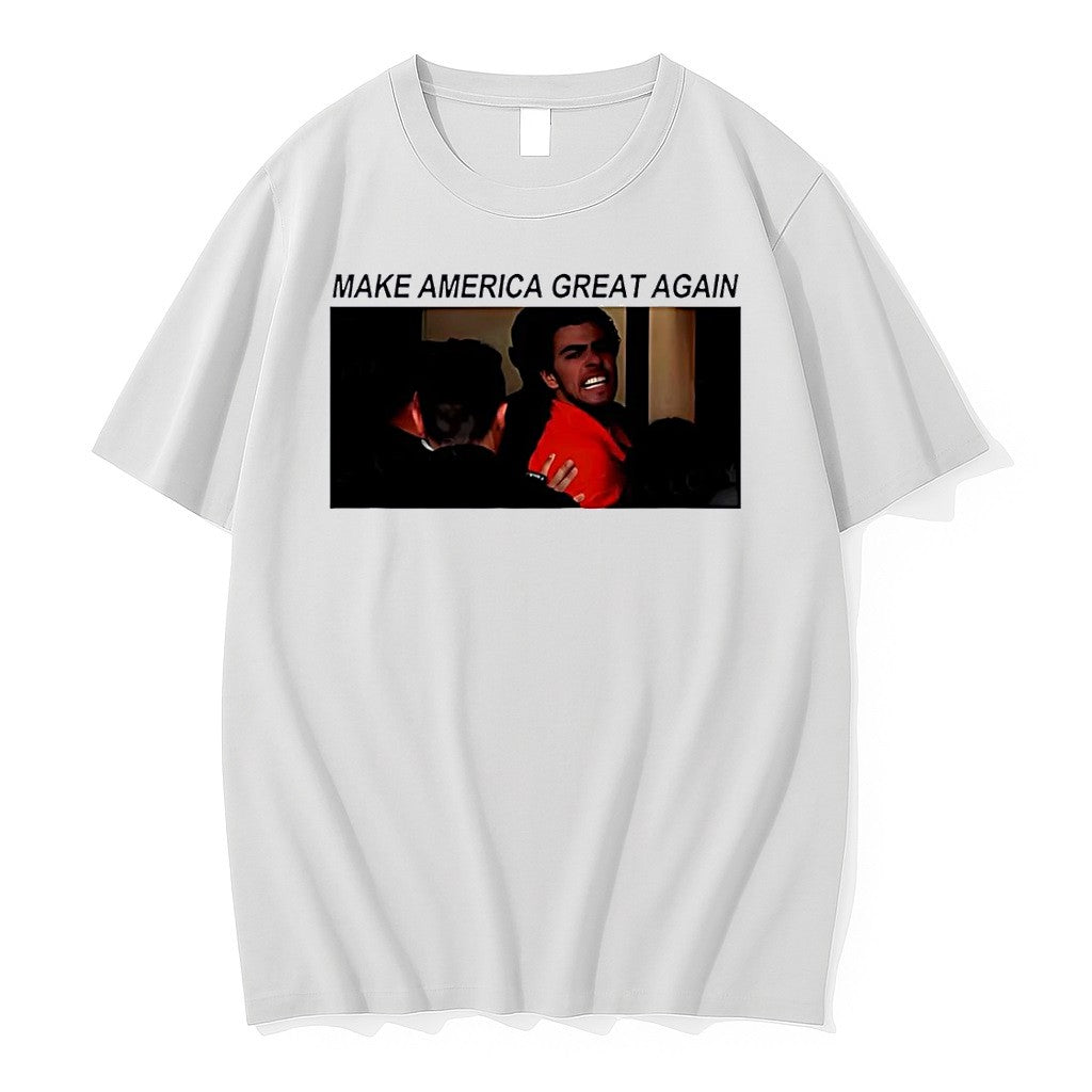 Official Luigi Mangione Make America Great Again White T Shirts Jpg Unisex T-shirt, Sweatshirt, Hoodie, Long Sleeve Tee - T-Shirt, Sweatshirt, Hoodie