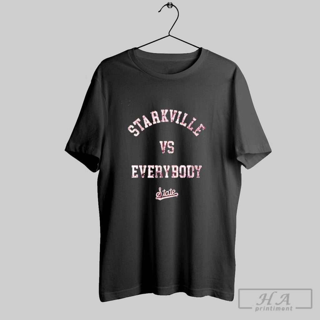 Official Msu Starkville Vs Everybody Unisex T-shirt, Sweatshirt, Hoodie, Long Sleeve Tee - T-Shirt, Sweatshirt, Hoodie