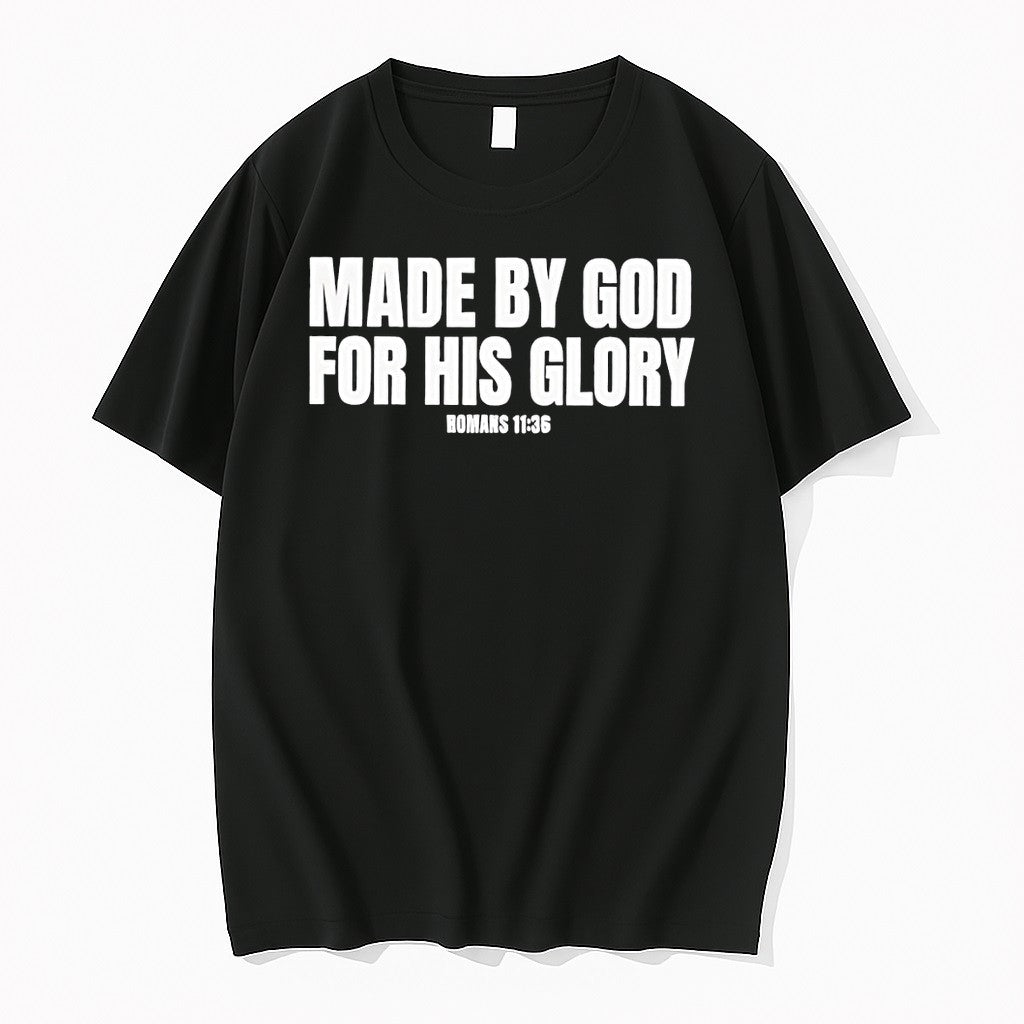 Official Made By God For His Glory Romans 11 36 T Shirts Jpg Unisex T-shirt, Sweatshirt, Hoodie, Long Sleeve Tee - T-Shirt, Sweatshirt, Hoodie