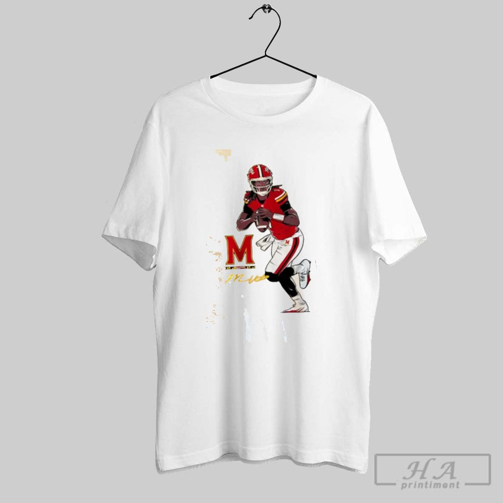 Official Malik Washington Maryland Terrapins Superstar Pose Unisex T-shirt, Sweatshirt, Hoodie, Long Sleeve Tee - T-Shirt, Sweatshirt, Hoodie