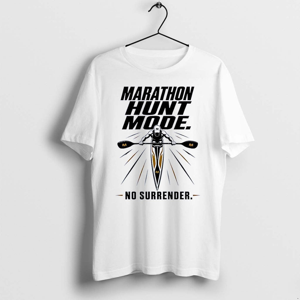 Official Marathon Hunt Mode Kayaker No Surrender 2026 Race Paddling White T Shirts Unisex T-shirt, Sweatshirt, Hoodie, Long Sleeve Tee - T-Shirt, Sweatshirt, Hoodie