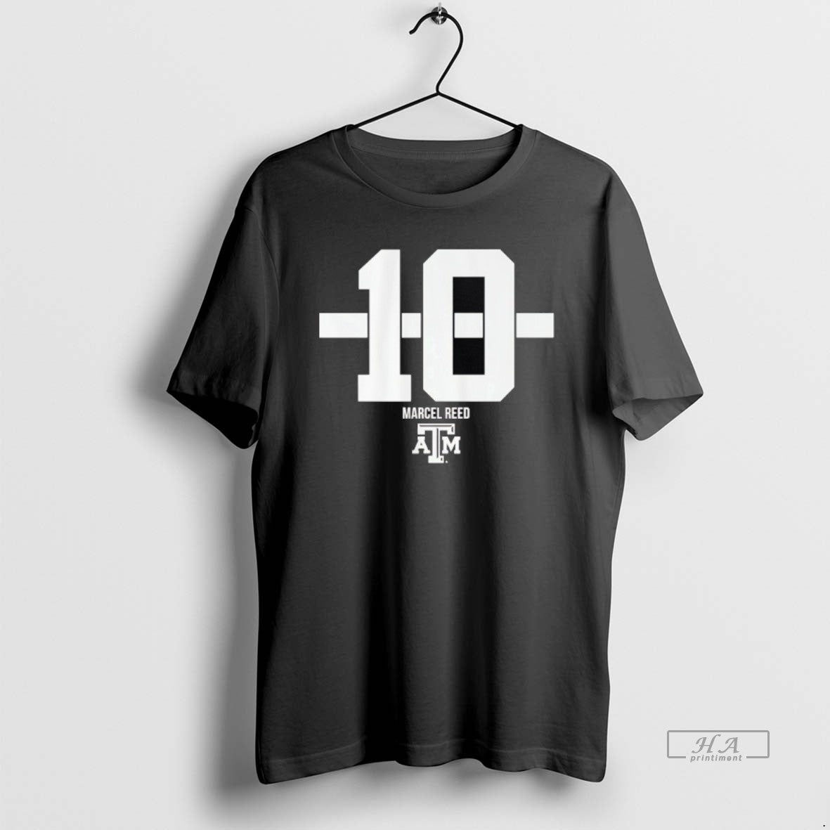 Official Marcel Reed 10 Stripe Texas Am Football T-Shirts, Hoodie, Sweatshirt - T-Shirt, Sweatshirt, Hoodie