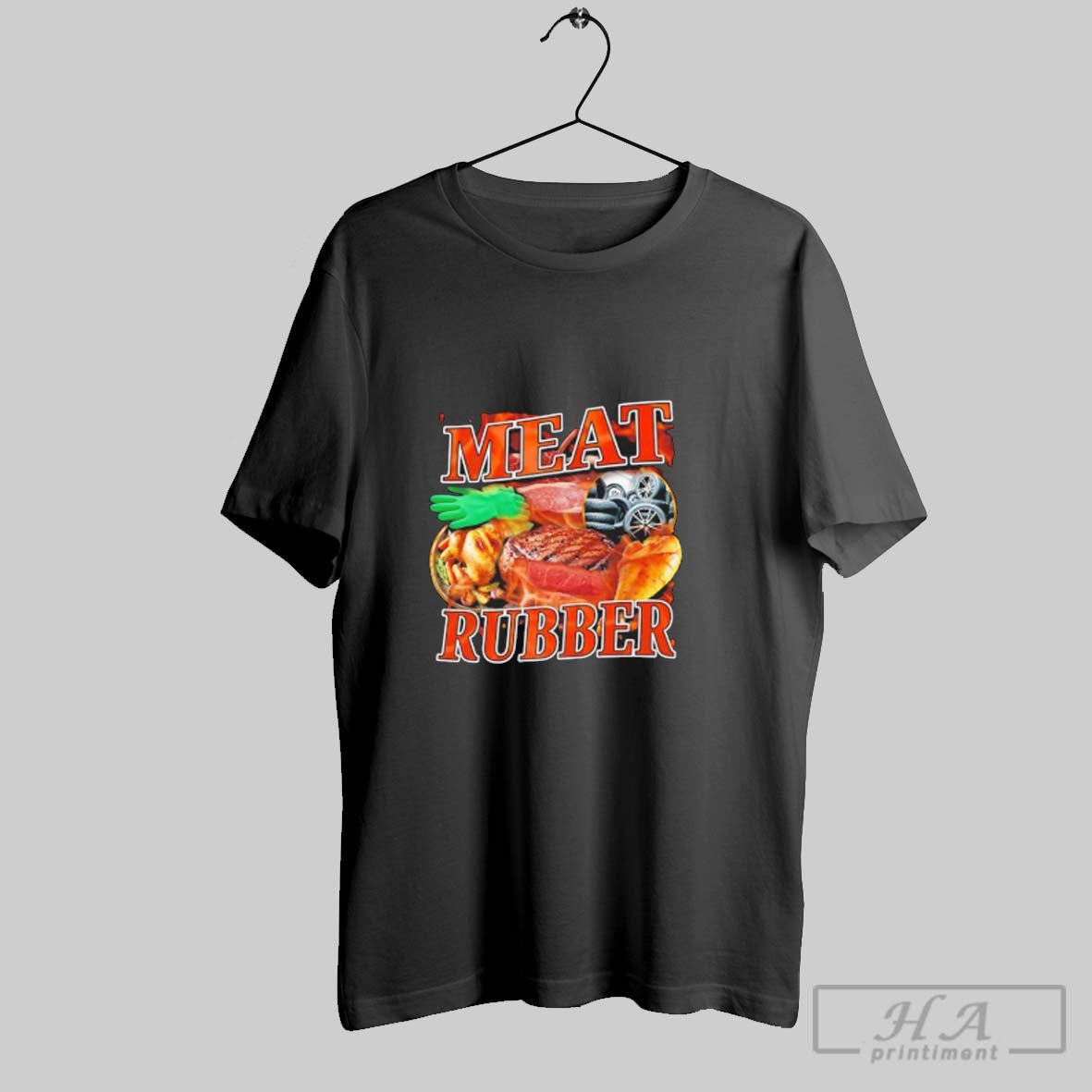 Official Meat Rubber Graphic Unisex T-shirt, Sweatshirt, Hoodie, Long Sleeve Tee - T-Shirt, Sweatshirt, Hoodie