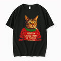 Official Merry Christmas Ya Filthy Animal Smoking Cat Ugly T Shirts Jpg Unisex T-shirt, Sweatshirt, Hoodie, Long Sleeve Tee - T-Shirt, Sweatshirt, Hoodie