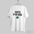 Official Miami Dolphins Go Fins 2025 Rivalries Unisex T-shirt, Sweatshirt, Hoodie, Long Sleeve Tee - T-Shirt, Sweatshirt, Hoodie