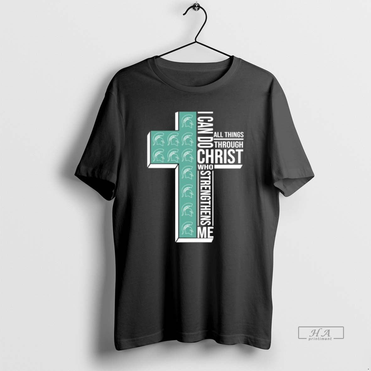 Official Michigan State Spartans Cross I Can Do All Things Through Christ Who Strengthen Me T-Shirts, Hoodie, Sweatshirt - T-Shirt, Sweatshirt, Hoodie