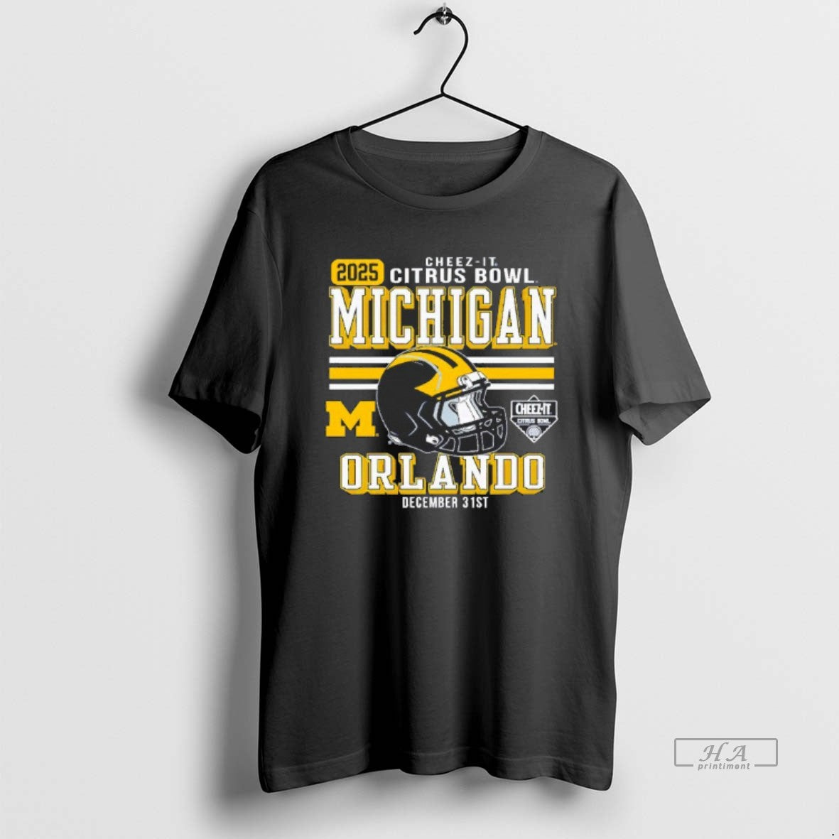 Official Michigan Wolverines 2025 Cheez Citrus Bowl Orlando Helmet Blackshirt T-Shirts, Hoodie, Sweatshirt - T-Shirt, Sweatshirt, Hoodie