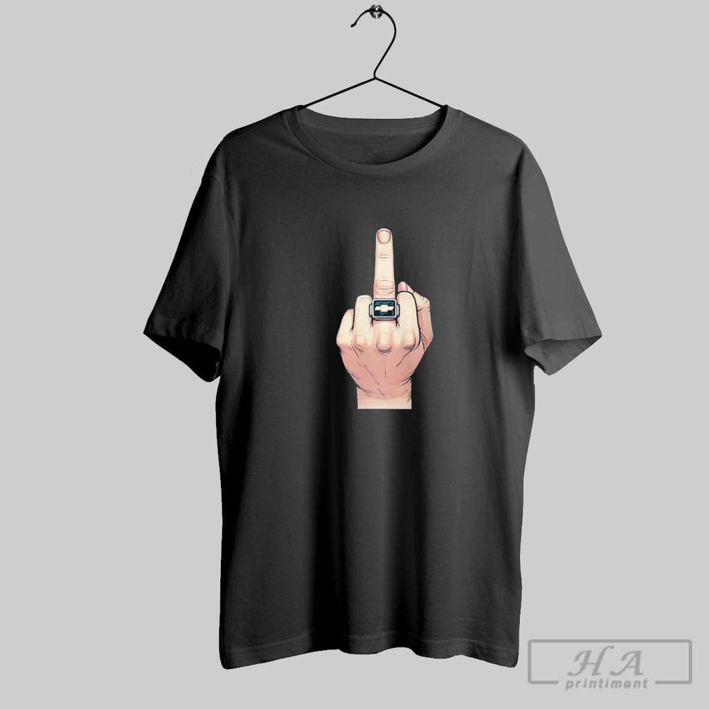 Official Middle Fingers Fuck Chevrolet Unisex T-shirt, Sweatshirt, Hoodie, Long Sleeve Tee - T-Shirt, Sweatshirt, Hoodie
