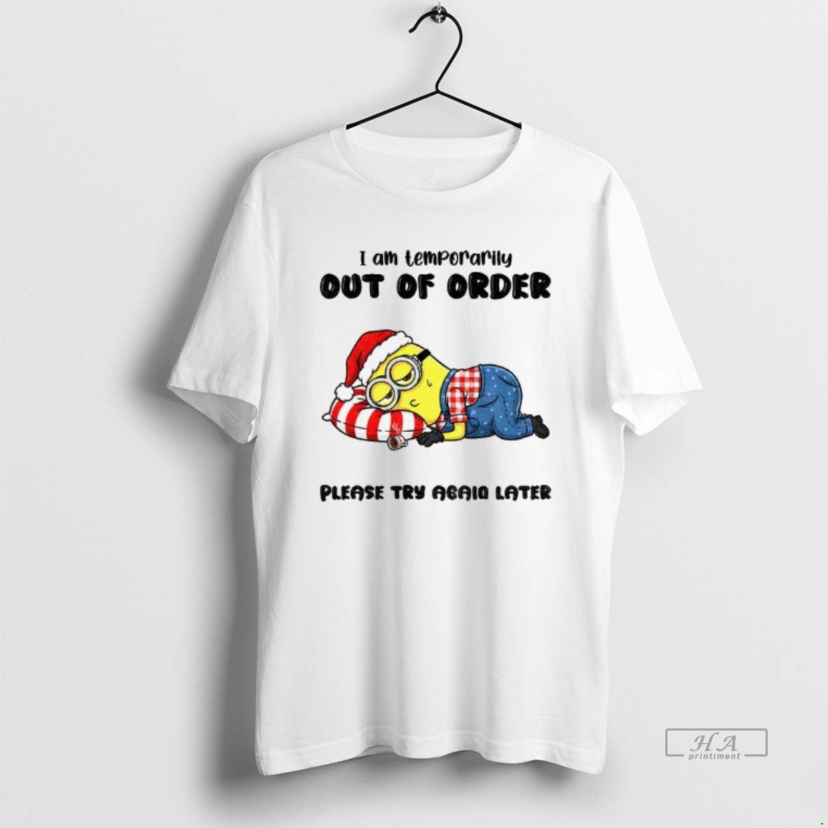 Official Minion Middle Finger I Am Temporarily Out Order Please Try Again Later T-Shirts, Hoodie, Sweatshirt - T-Shirt, Sweatshirt, Hoodie