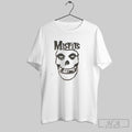 Official Misfits Skull Inverted Natural Unisex T-shirt, Sweatshirt, Hoodie, Long Sleeve Tee - T-Shirt, Sweatshirt, Hoodie
