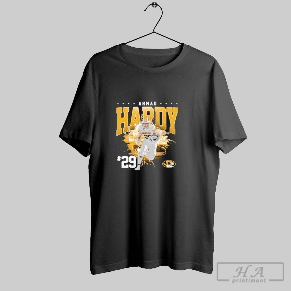 Official Mizzou Tigers Ahmad Hardy 29 Character Shirt Unisex T-shirt, Sweatshirt, Hoodie, Long Sleeve Tee - T-Shirt, Sweatshirt, Hoodie
