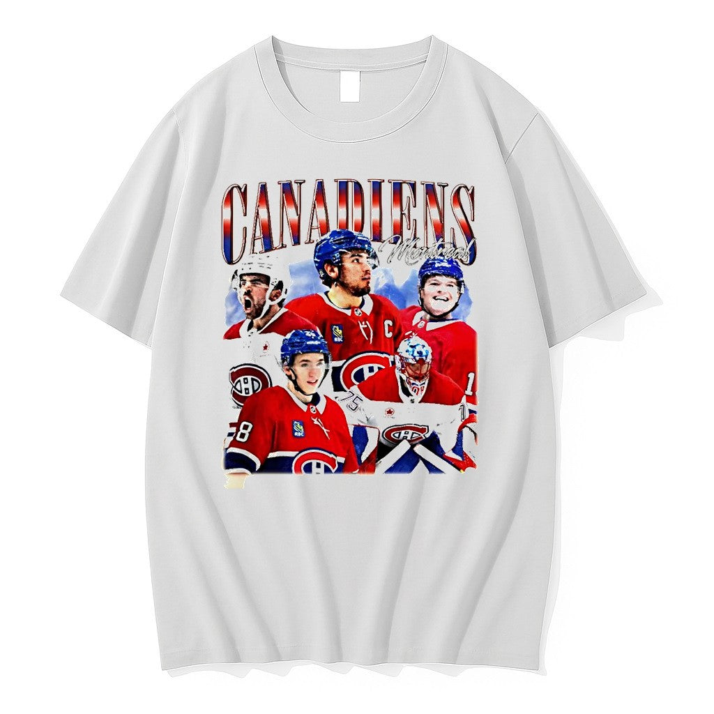 Official Montreal Canadiens Nhl Big 5 Players Hockey Graphic T Shirts Jpg Unisex T-shirt, Sweatshirt, Hoodie, Long Sleeve Tee - T-Shirt, Sweatshirt, Hoodie
