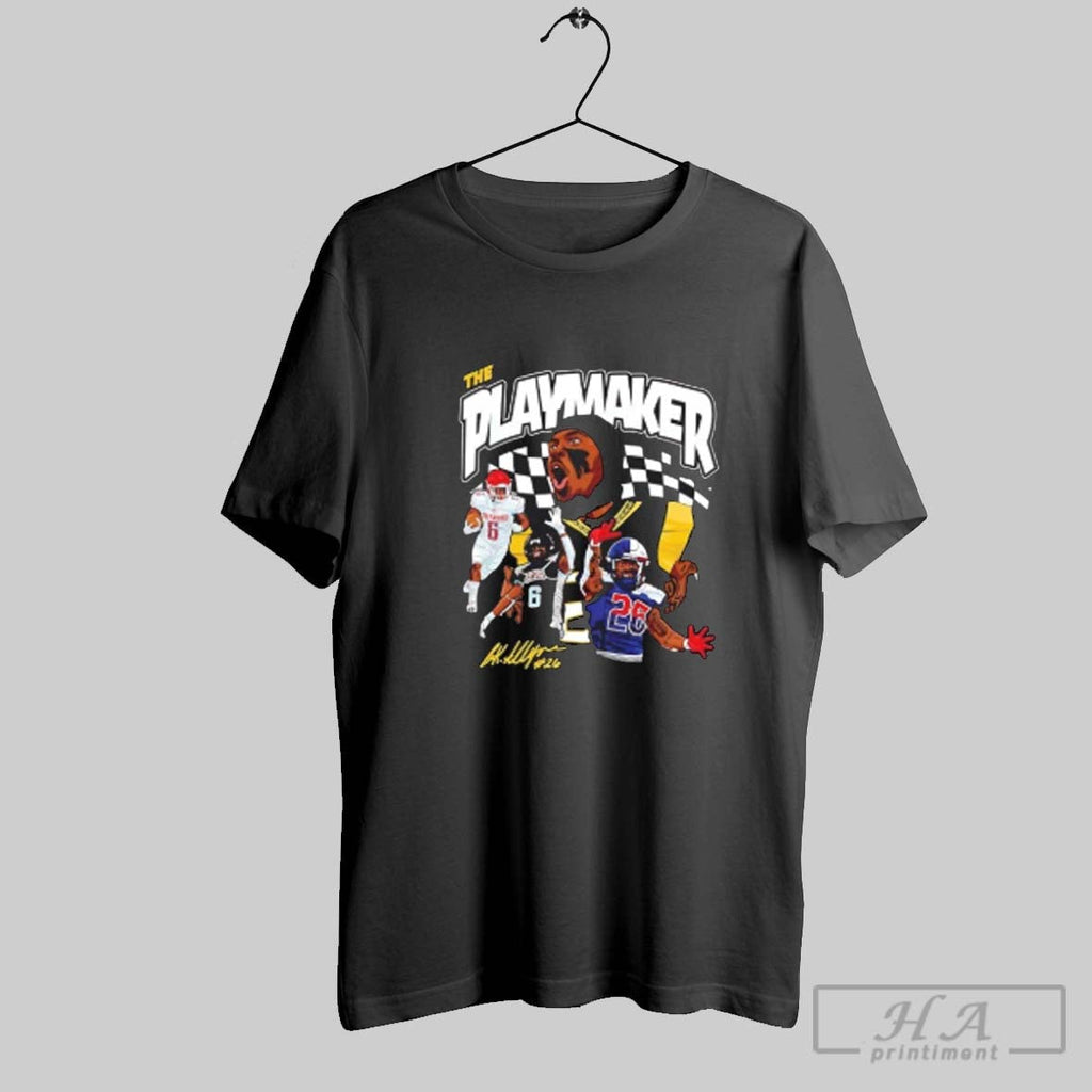 Official Nahiem Alleyne The Playmaker Graphic Unisex T-shirt, Sweatshirt, Hoodie, Long Sleeve Tee - T-Shirt, Sweatshirt, Hoodie