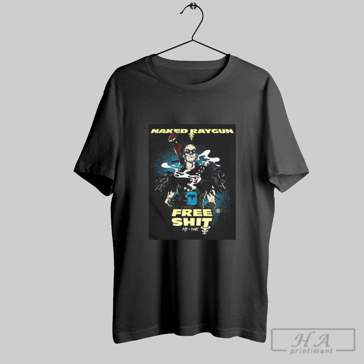 Official Naked Raygun X Dark Matter Coffee Free Shit Unisex T-shirt, Sweatshirt, Hoodie, Long Sleeve Tee - T-Shirt, Sweatshirt, Hoodie