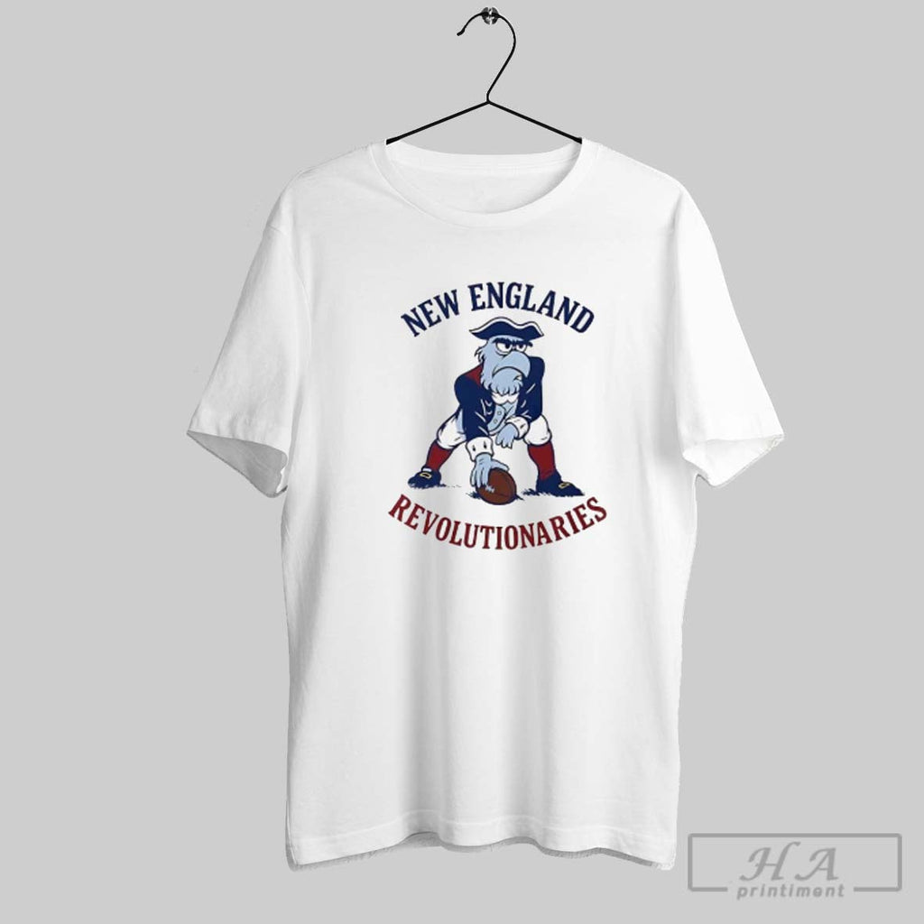 Official New England Revolutionaries Mascot Unisex T-shirt, Sweatshirt, Hoodie, Long Sleeve Tee - T-Shirt, Sweatshirt, Hoodie