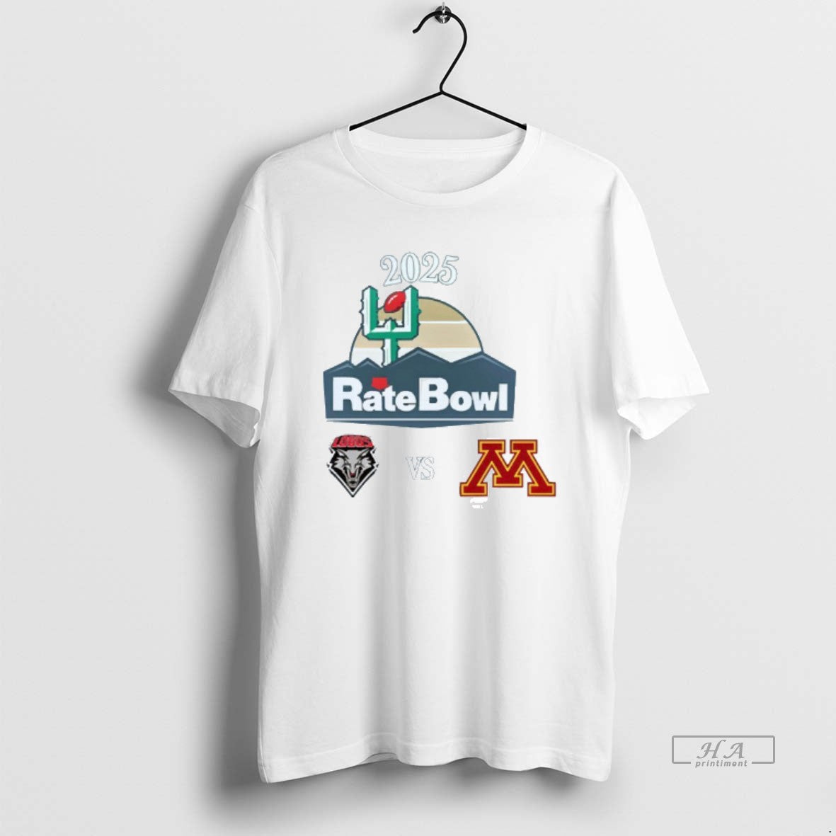 Official New Mexico Lobos Vs Minnesota Golden Gophers 2025 Rate Bowl White T-Shirts, Hoodie, Sweatshirt - T-Shirt, Sweatshirt, Hoodie