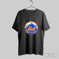 Official New York Mets Skyline Baseball Logo Sports Fan Posters Black Unisex T-shirt, Sweatshirt, Hoodie, Long Sleeve Tee - T-Shirt, Sweatshirt, Hoodie