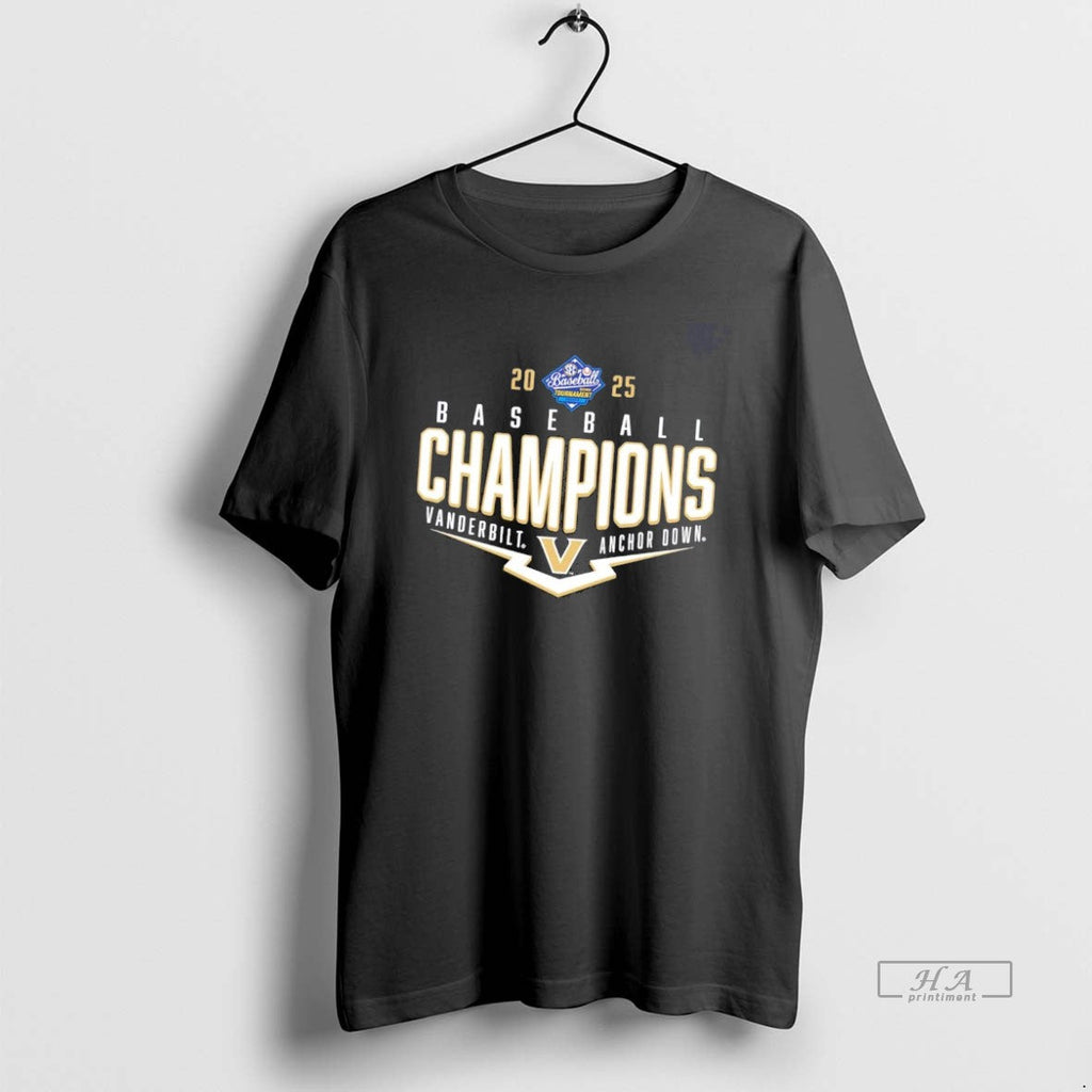 Official Ogrj9cse Vanderbilt Commodores Anchor Down 2025 Sec Baseball Tournament Champions T-Shirts, Hoodie, Sweatshirt - T-Shirt, Sweatshirt, Hoodie