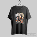 Official Oakland Raiders Afc Champions 2002 Football Team Posters Black Unisex T-shirt, Sweatshirt, Hoodie, Long Sleeve Tee - T-Shirt, Sweatshirt, Hoodie