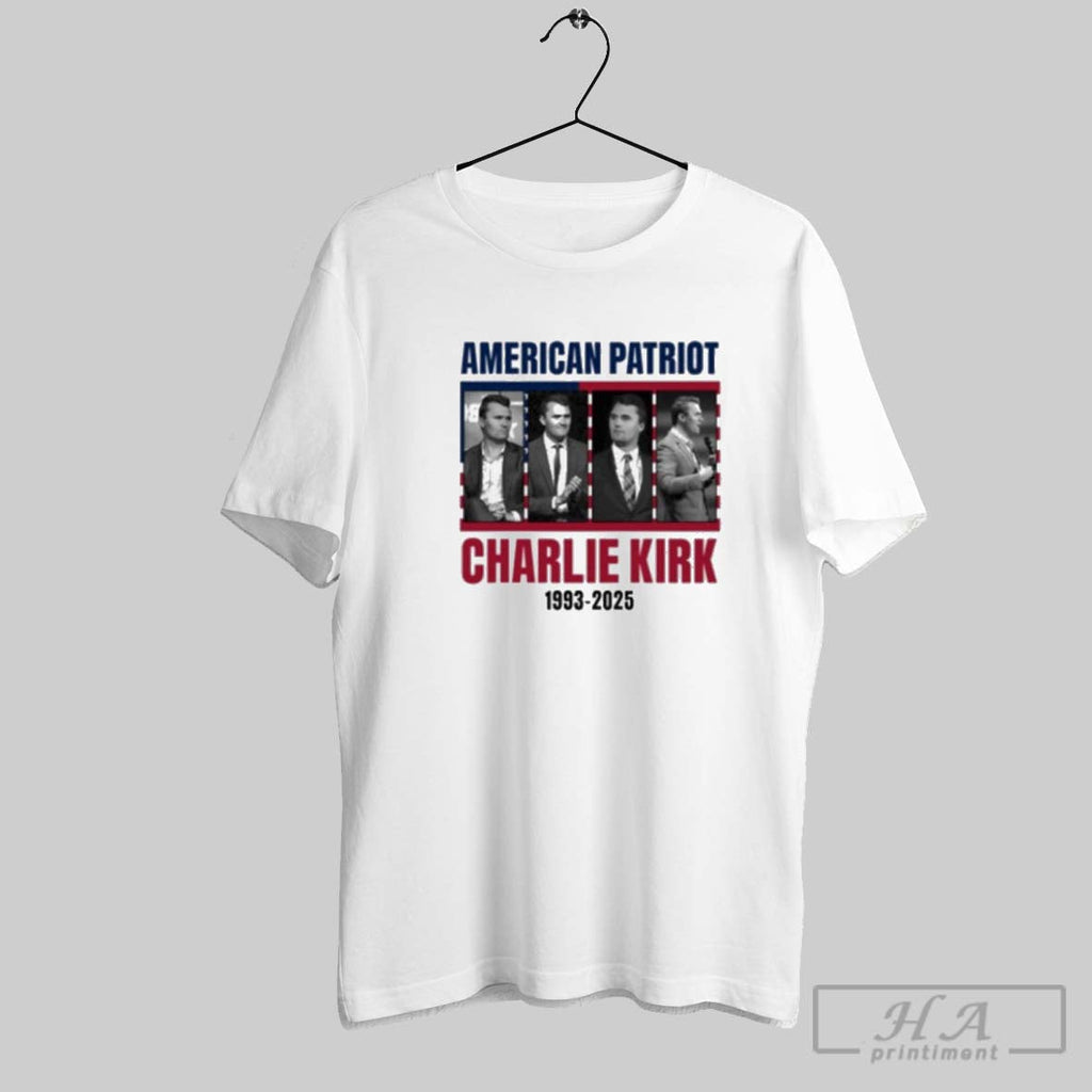 Official Official American Patriot Charlie Kirk 1993 2025 Unisex T-shirt, Sweatshirt, Hoodie, Long Sleeve Tee - T-Shirt, Sweatshirt, Hoodie