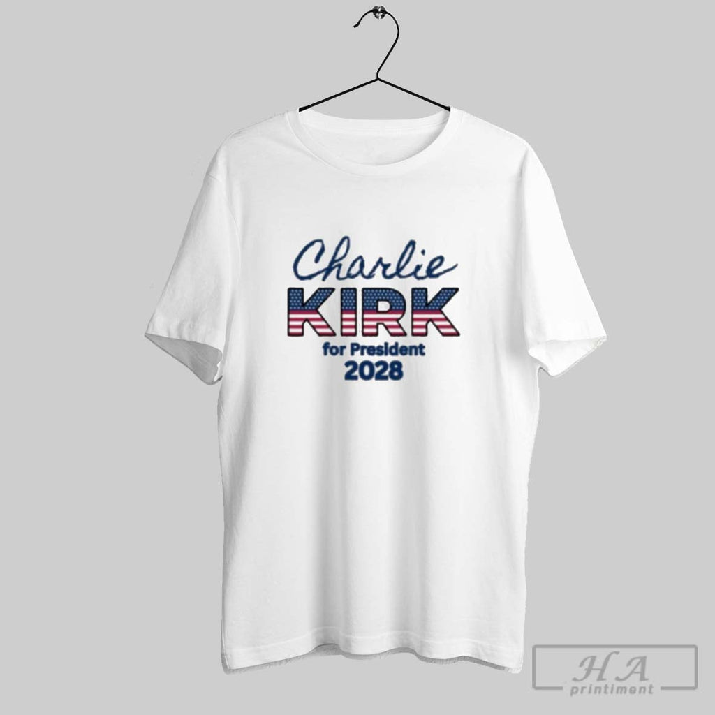 Official Official Charlie Kirk For President 2028 Unisex T-shirt, Sweatshirt, Hoodie, Long Sleeve Tee - T-Shirt, Sweatshirt, Hoodie