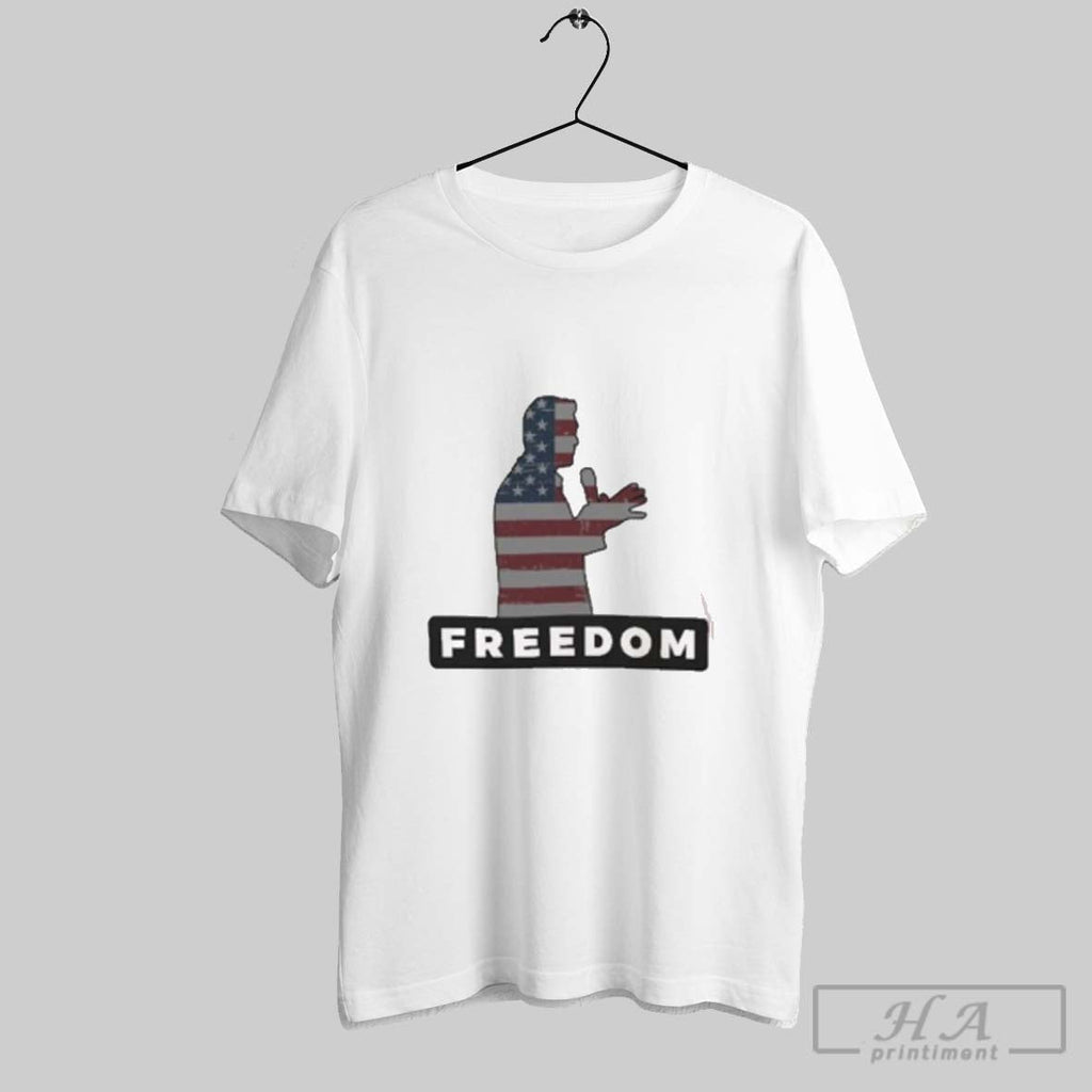 Official Official Charlie Kirk Freedom American Flag Shirts Unisex T-shirt, Sweatshirt, Hoodie, Long Sleeve Tee - T-Shirt, Sweatshirt, Hoodie