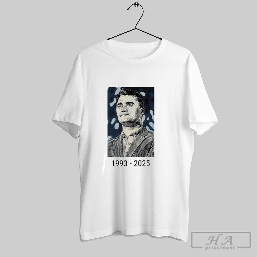 Official Official Charlie Kirk Memorial Tribute 1993 2025 Shirts Unisex T-shirt, Sweatshirt, Hoodie, Long Sleeve Tee - T-Shirt, Sweatshirt, Hoodie