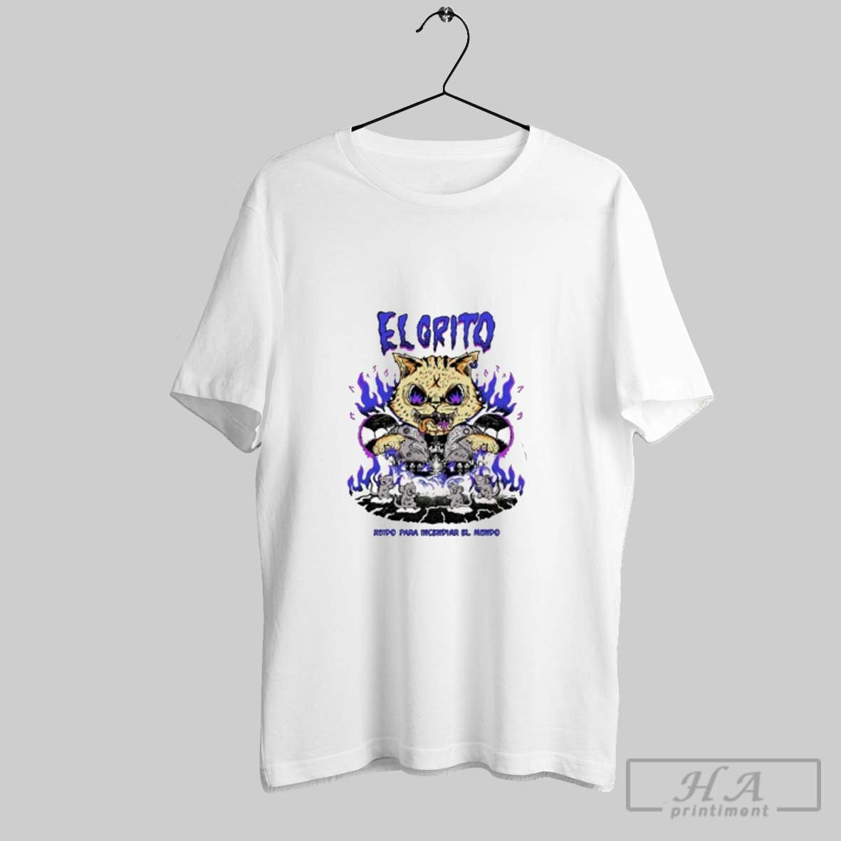 Official Official El Grito Ruido Para Incendiar El Mundo 2025 Shirts Unisex T-shirt, Sweatshirt, Hoodie, Long Sleeve Tee - T-Shirt, Sweatshirt, Hoodie