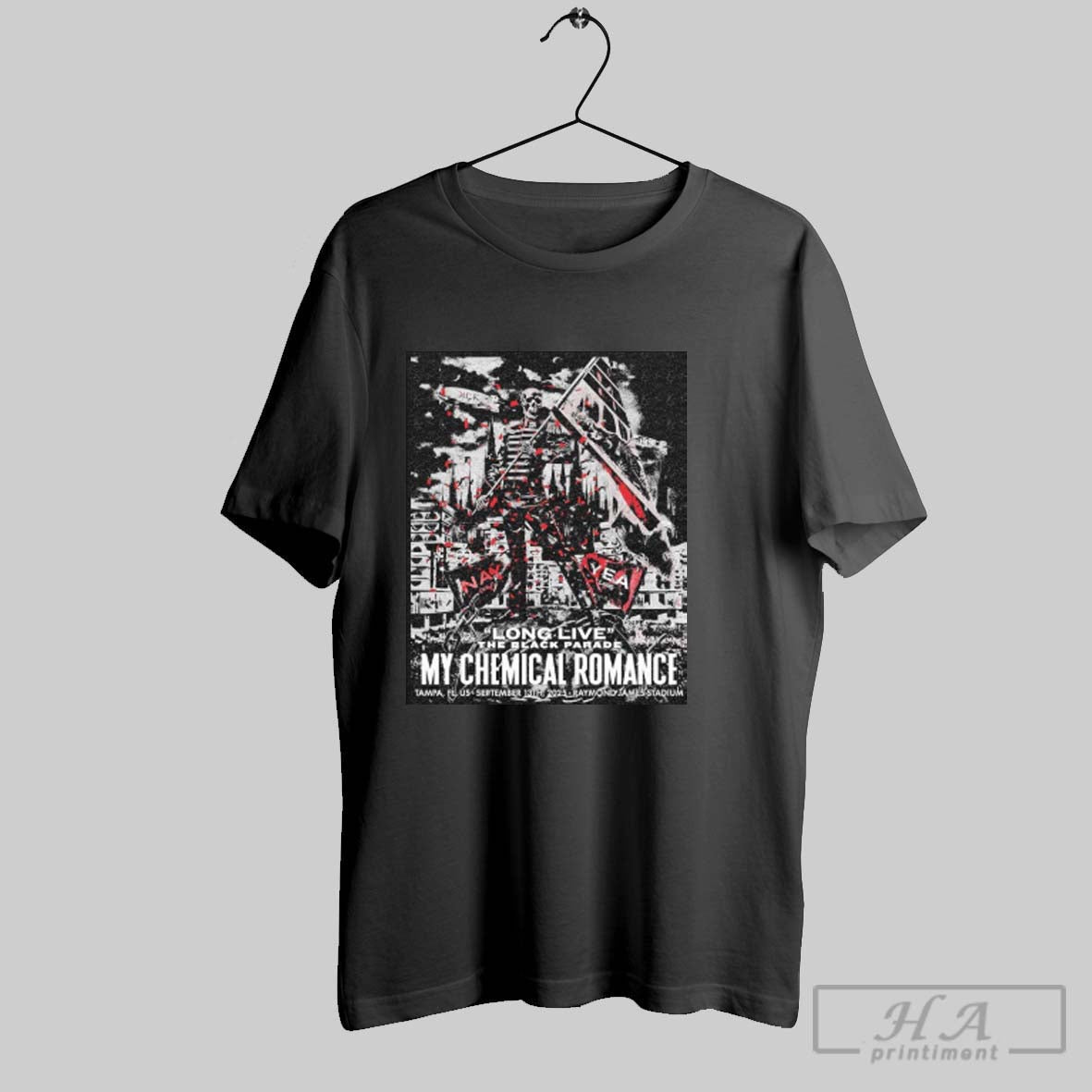 Official Official My Chemical Romance Sep 13 2025 In Tampa Fl Unisex T-shirt, Sweatshirt, Hoodie, Long Sleeve Tee - T-Shirt, Sweatshirt, Hoodie