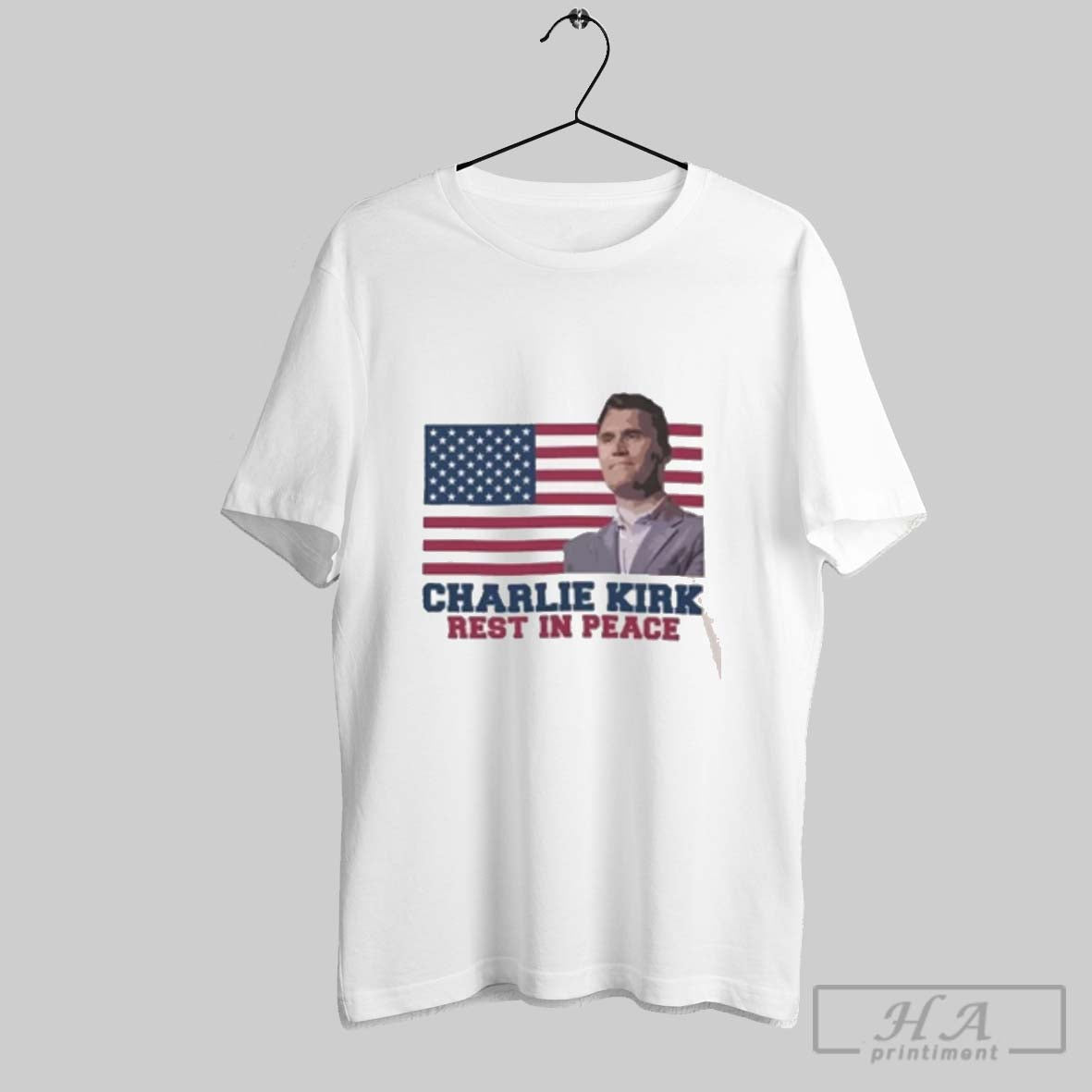 Official Official Rest In Peace Charlie Kirk American Flag Shirts Unisex T-shirt, Sweatshirt, Hoodie, Long Sleeve Tee - T-Shirt, Sweatshirt, Hoodie