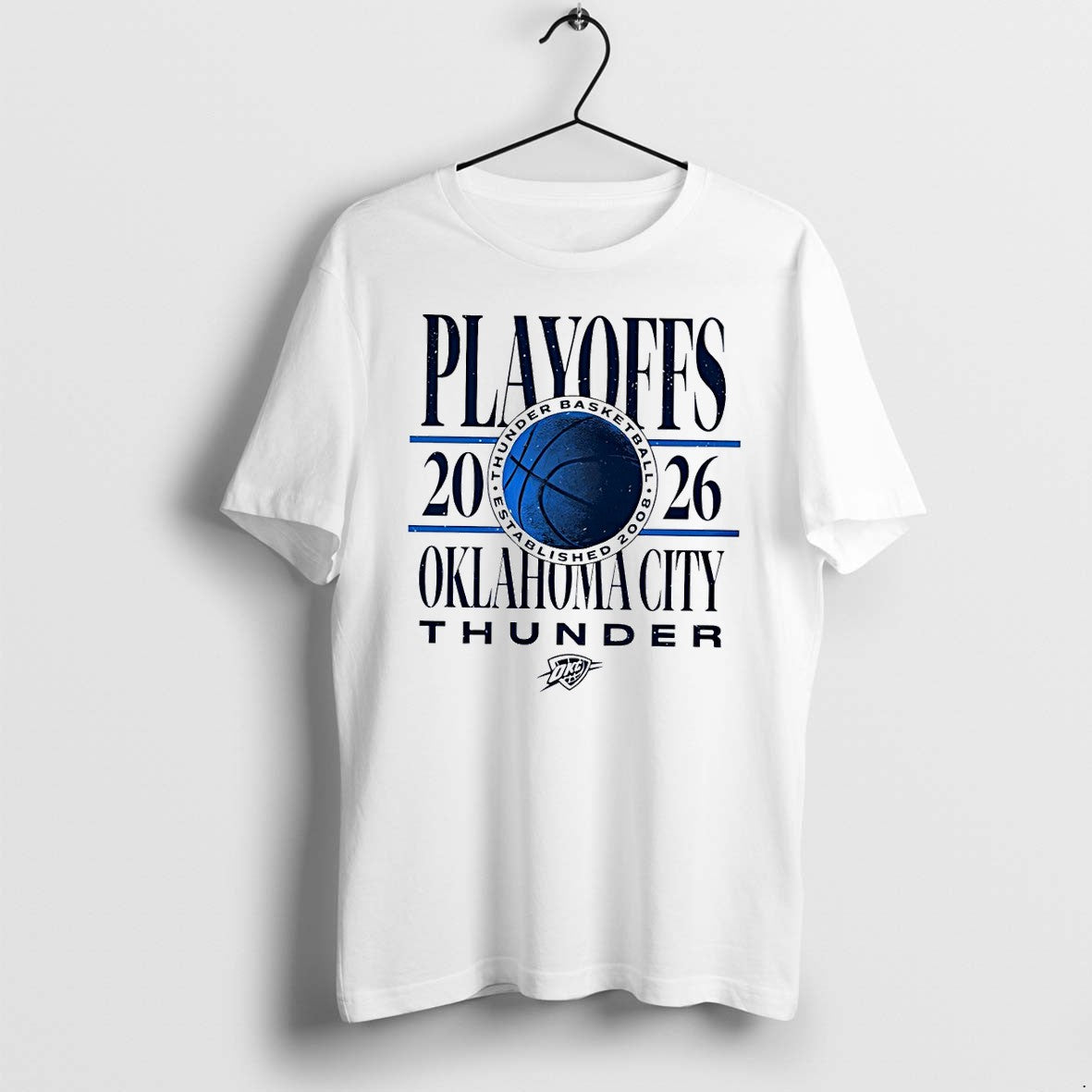 Official Oklahoma City Thunder Playoff Nba 2026 Paycom Center T Shirts Jpg Unisex T-shirt, Sweatshirt, Hoodie, Long Sleeve Tee - T-Shirt, Sweatshirt, Hoodie