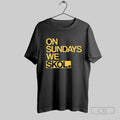 Official On Sundays We Skol T Shirt Unisex T-shirt, Sweatshirt, Hoodie, Long Sleeve Tee - T-Shirt, Sweatshirt, Hoodie