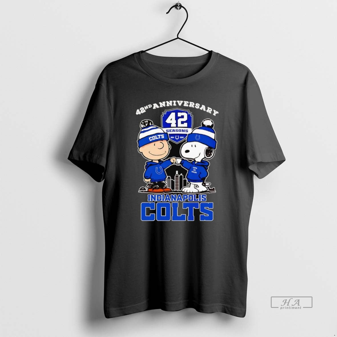 Official Peanuts 42nd Anniversary 1984 2026 Indianapolis Colts T-Shirts, Hoodie, Sweatshirt - T-Shirt, Sweatshirt, Hoodie