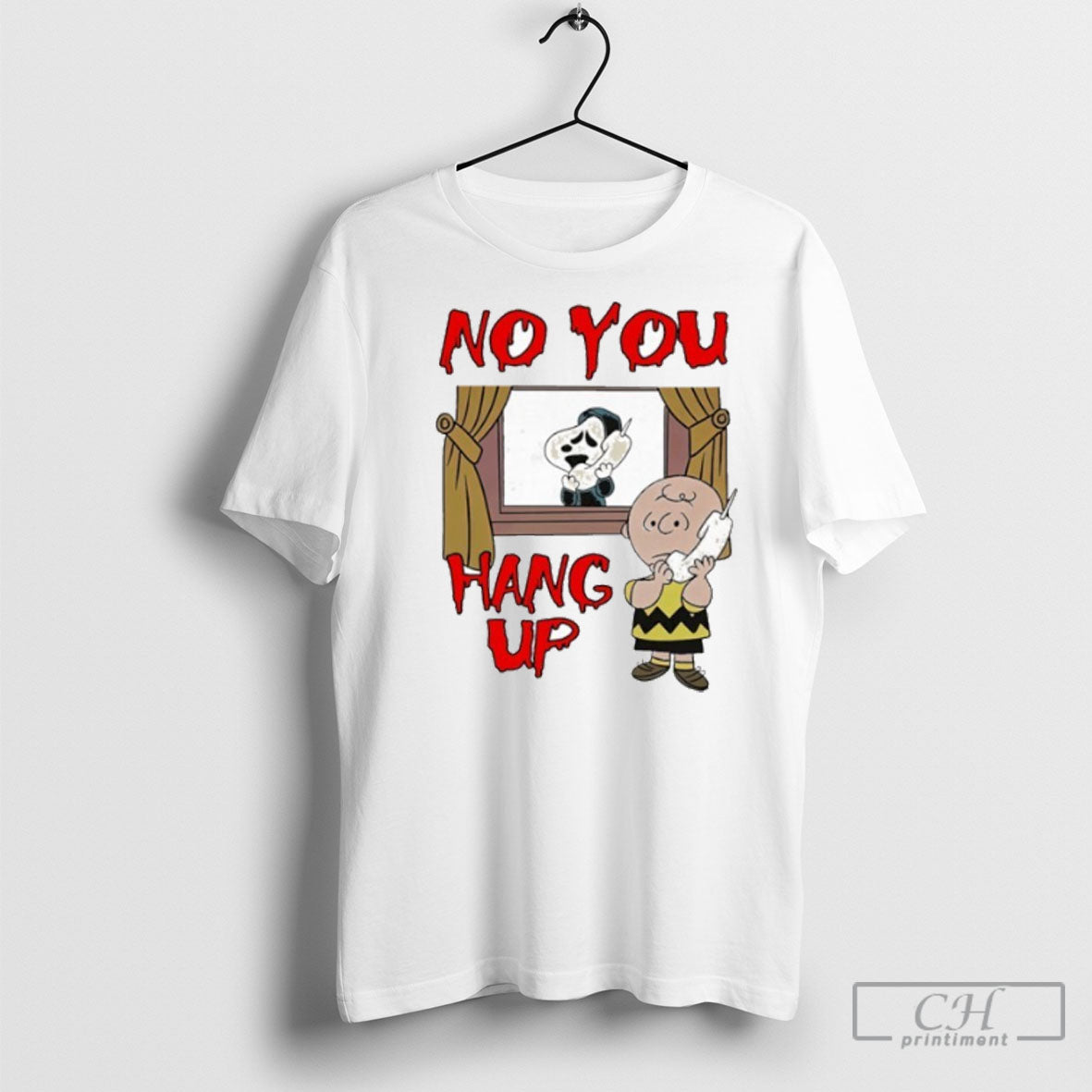 Official Peanuts No You Hang Up Shirt Unisex T-shirt, Sweatshirt, Hoodie, Long Sleeve Tee - T-Shirt, Sweatshirt, Hoodie