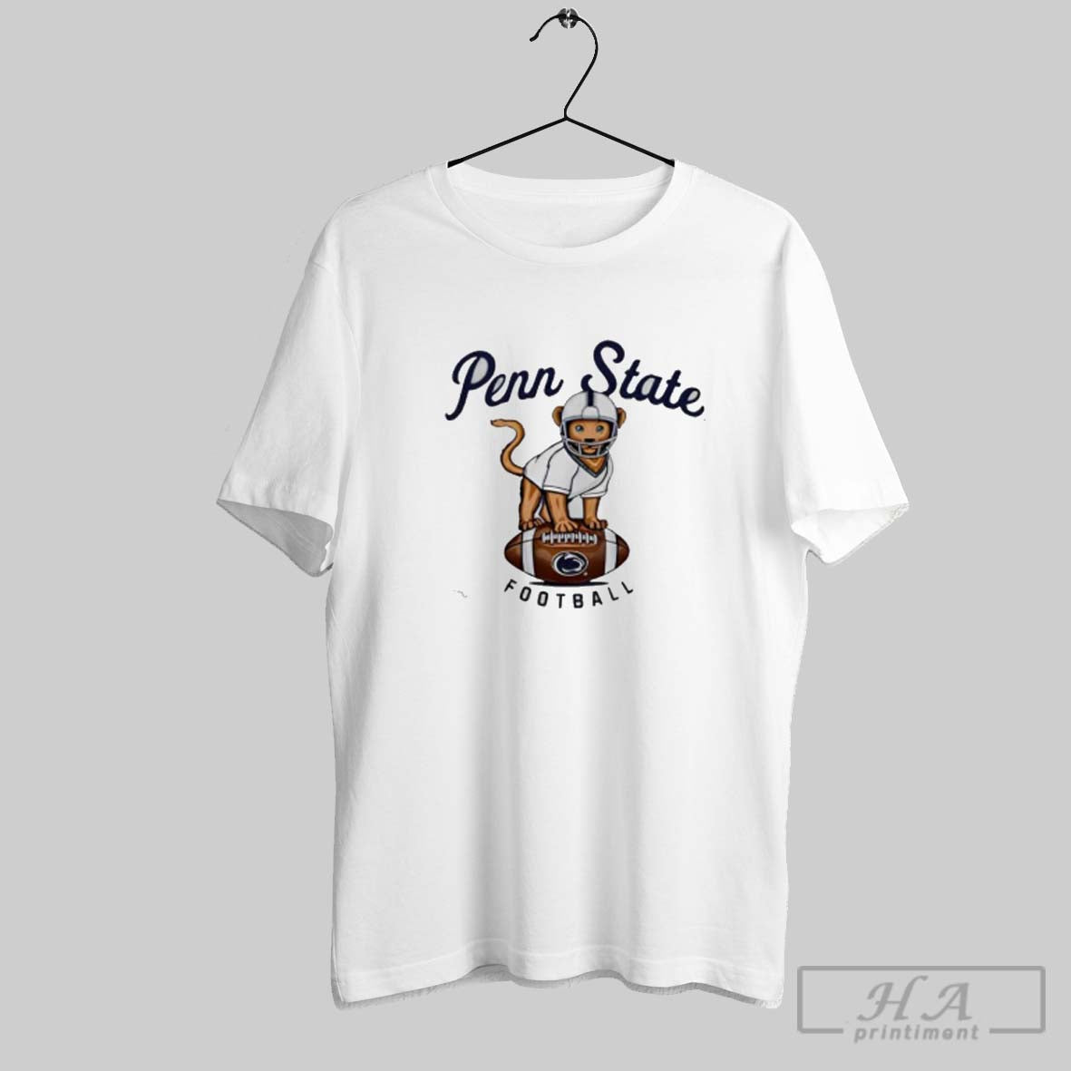 Official Penn State Nittany Lions Football Cub Mascot Graphic Unisex T-shirt, Sweatshirt, Hoodie, Long Sleeve Tee - T-Shirt, Sweatshirt, Hoodie