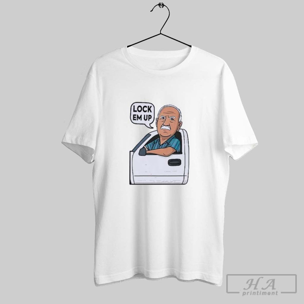 Official Peter Poppleton Lock Em Up T Shirt Unisex T-shirt, Sweatshirt, Hoodie, Long Sleeve Tee - T-Shirt, Sweatshirt, Hoodie