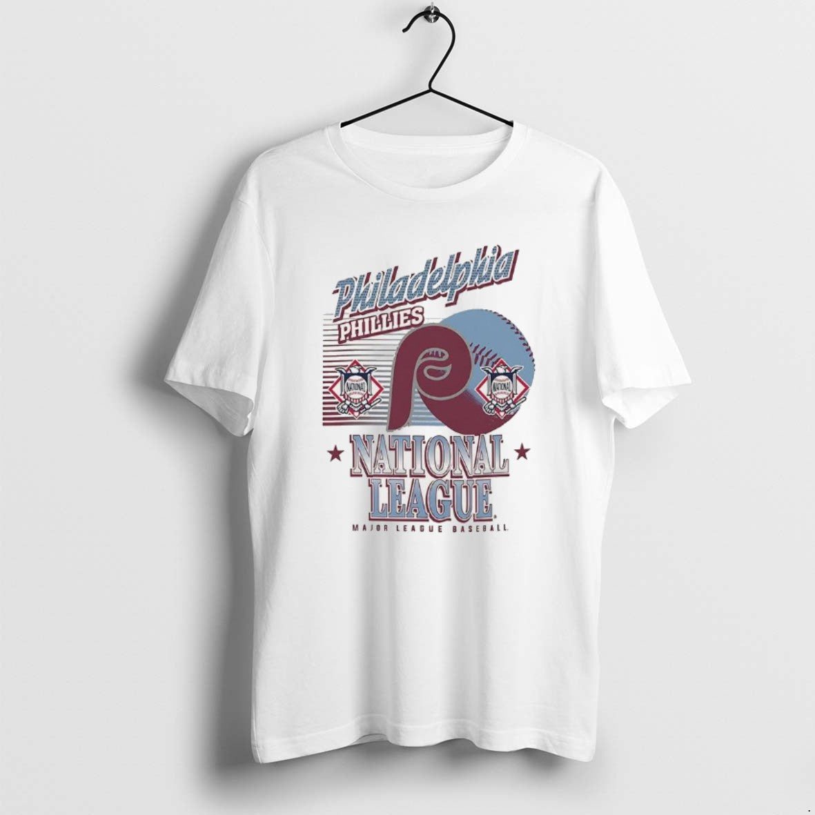 Official Philadelphia Phillies Mlb American National League Logo Ball Retro T-Shirts, Hoodie, Sweatshirt - T-Shirt, Sweatshirt, Hoodie