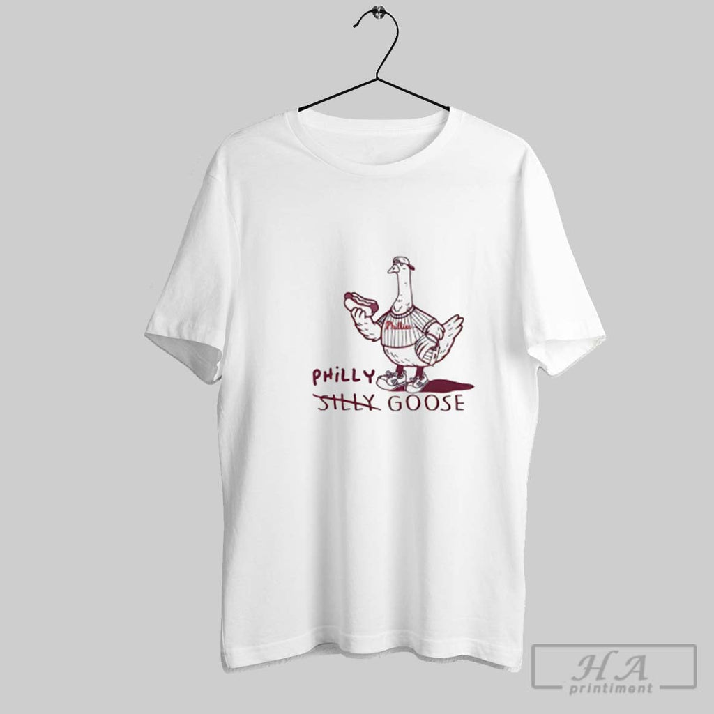 Official Philadelphia Phillies Philly Goose Baseball Unisex T-shirt, Sweatshirt, Hoodie, Long Sleeve Tee - T-Shirt, Sweatshirt, Hoodie