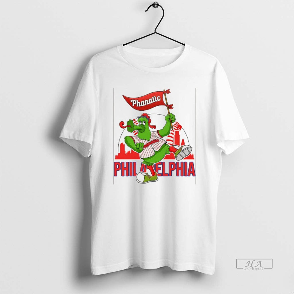 Official Phillie Phanatic Dancing Philadelphia Phillies Baseball Skyline Mascot T-Shirts, Hoodie, Sweatshirt - T-Shirt, Sweatshirt, Hoodie