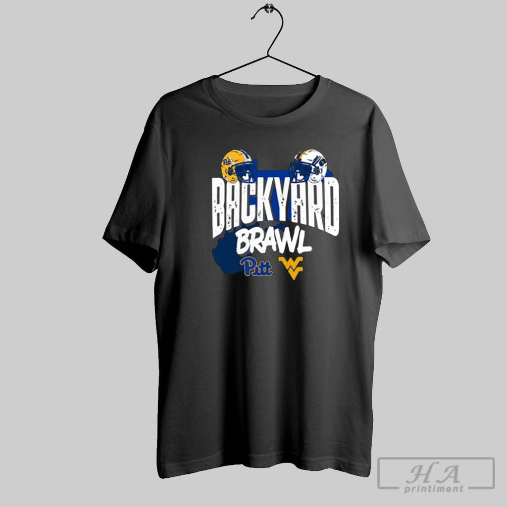 Official Pitt Panthers Backyard Brawl 2025 Matchup Vs West Virginia Shirt Unisex T-shirt, Sweatshirt, Hoodie, Long Sleeve Tee - T-Shirt, Sweatshirt, Hoodie