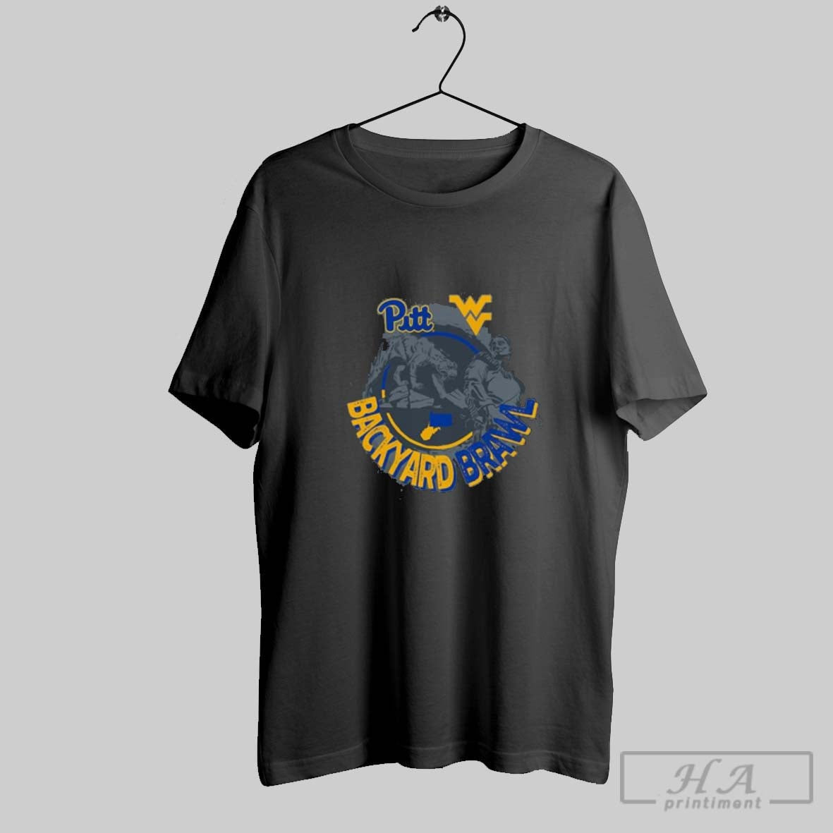 Official Pitt Panthers Backyard Brawl 2025 Shirt Unisex T-shirt, Sweatshirt, Hoodie, Long Sleeve Tee - T-Shirt, Sweatshirt, Hoodie