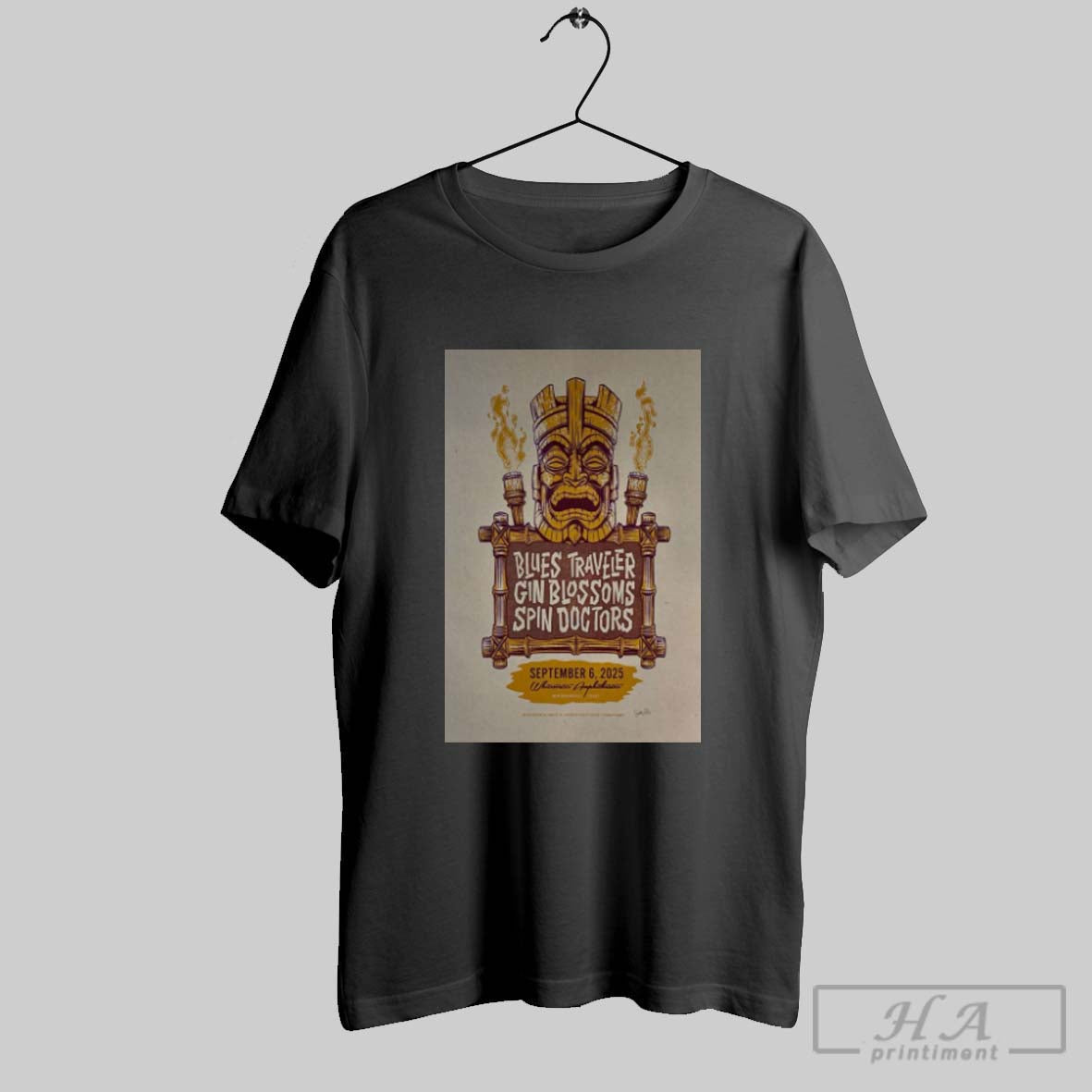 Official Poster Blues Traveler Tour New Braunfels Tx September 06 2025 Whitewater Amphitheater - T-Shirt, Sweatshirt, Hoodie