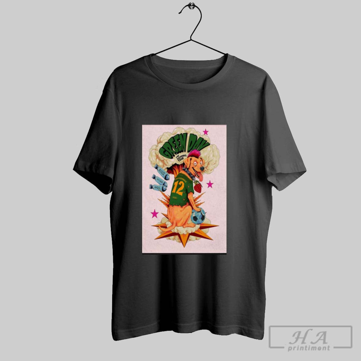 Official Poster Green Day The Saviors Tour September 12 2025 Curitiba Brazil Unisex T-shirt, Sweatshirt, Hoodie, Long Sleeve Tee - T-Shirt, Sweatshirt, Hoodie