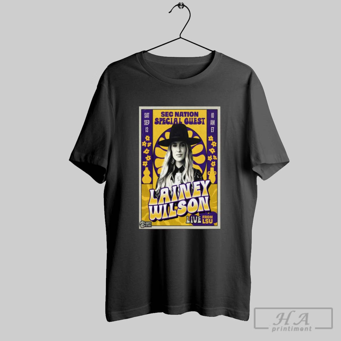 Official Poster Lainey Wilson September 13 2025 Brookshire Grocery Arena Bossier City La Tour - T-Shirt, Sweatshirt, Hoodie